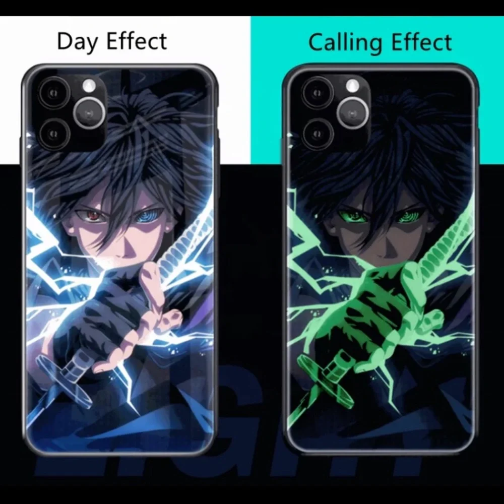Sasuke iPhone led cases naruto anime